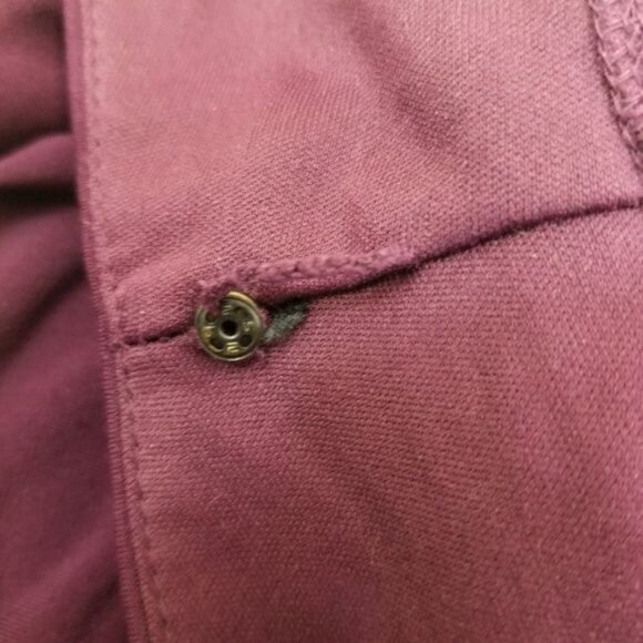 Suzi Chin Maggy Boutique Dress 4 Eggplant Purple Formal Prom Wedding Coquette - Picture 7 of 7